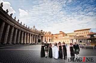 Wedding Photographer: St Peter's Basilica, The Vatican, Rome